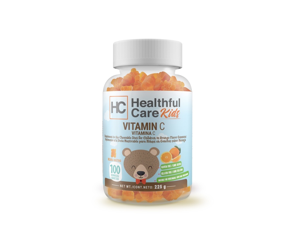 VITAMIN C BEARS KIDS 100 GUMMIES HC